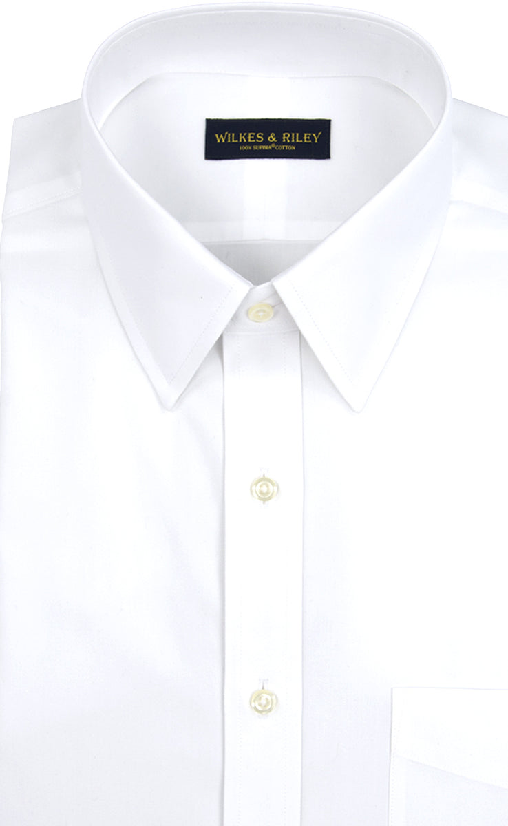 White Point Collar Dress Shirt